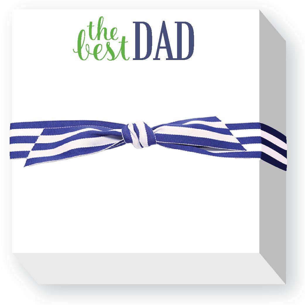 THE BEST DAD CHUBBIE NOTEPAD