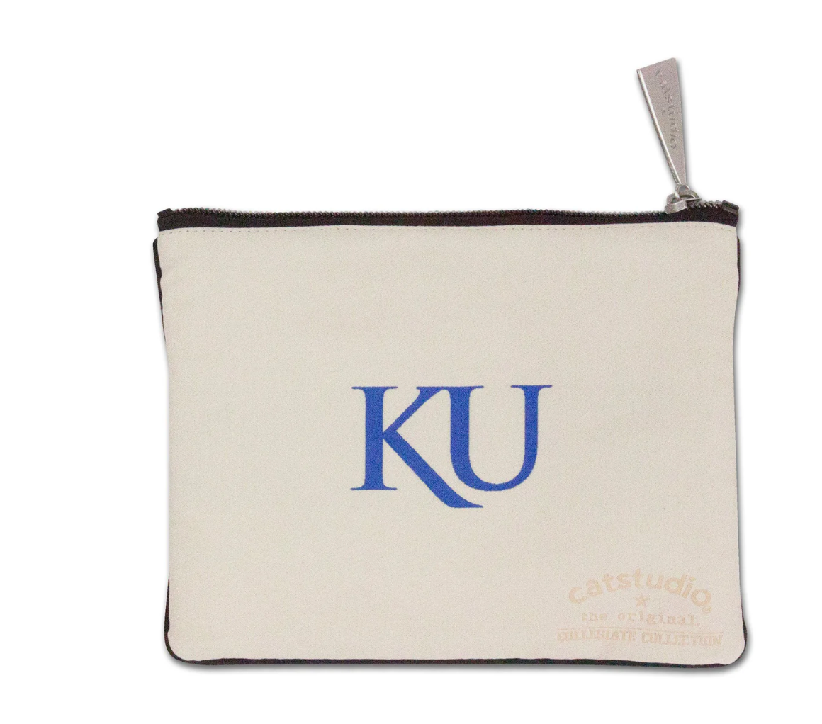 University of Kansas Zip Pouch