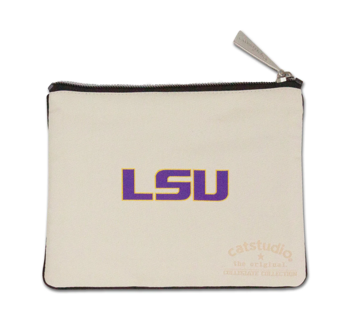 Louisiana State University (LSU) Zip Pouch