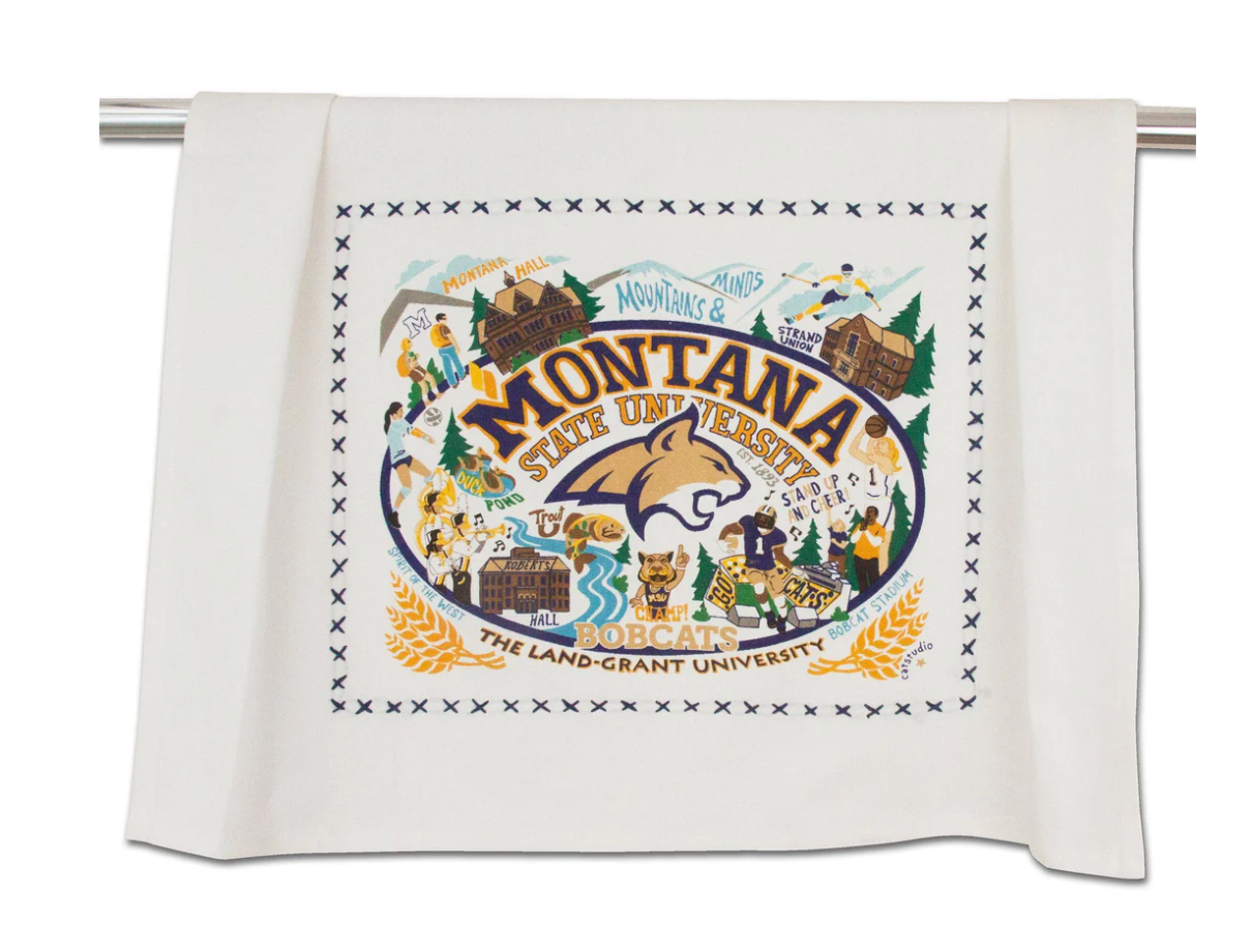 Montana State University Dish Towel