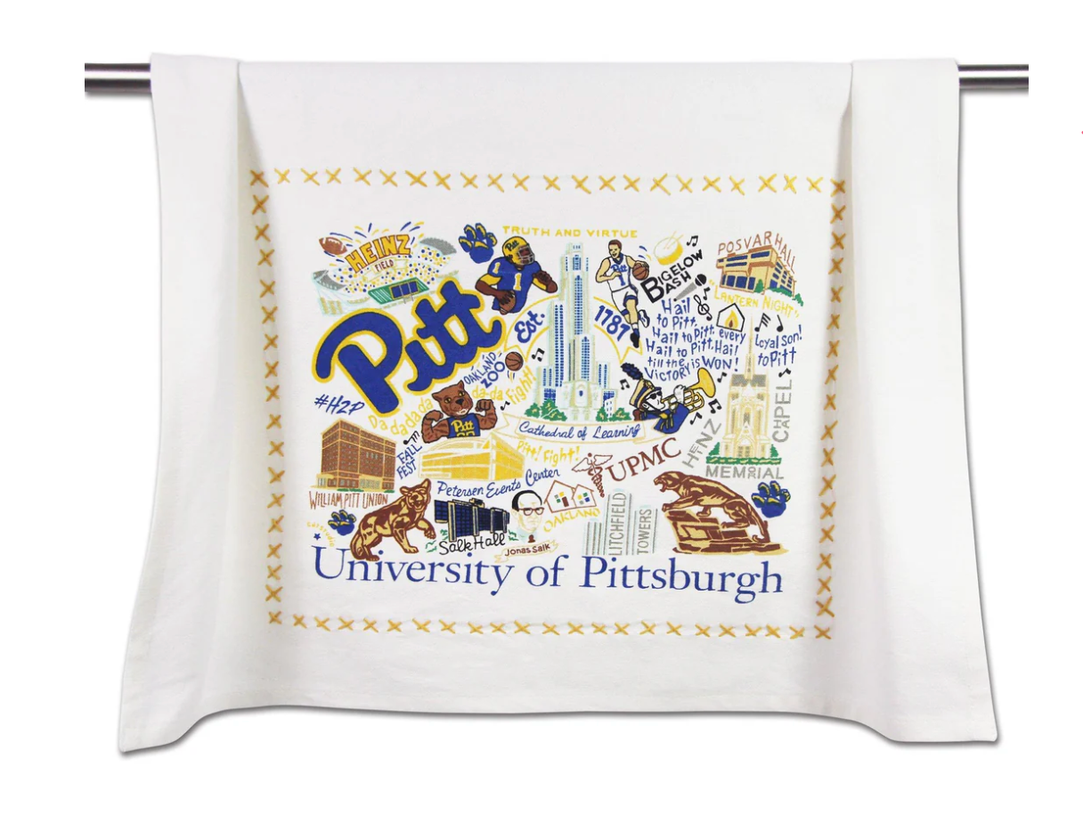 University of Pittsburgh Dish Towel