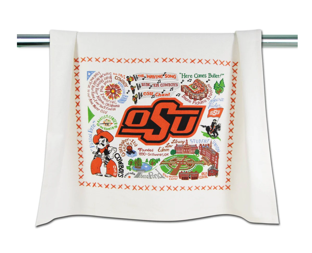Oklahoma State University Dish Towel