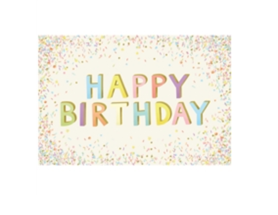 Happy Birthday Sprinkles Placemat