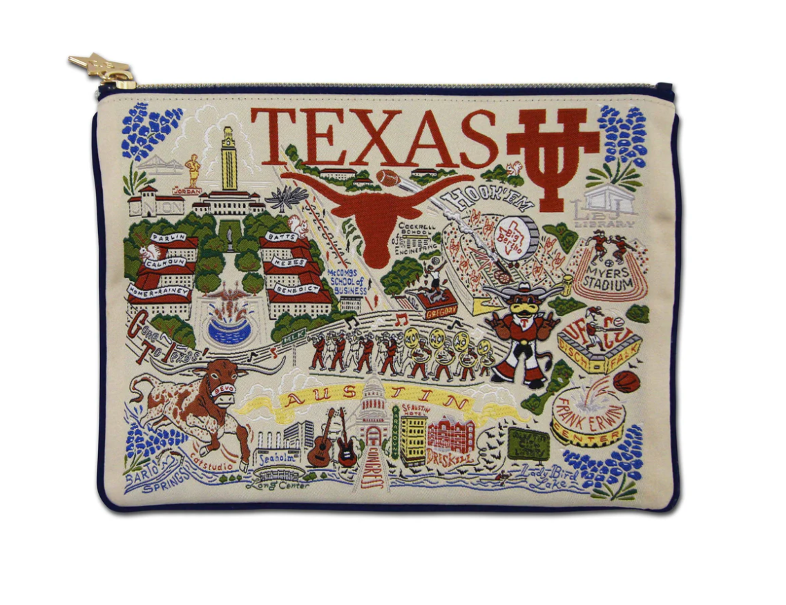 University of Texas Zip Pouch