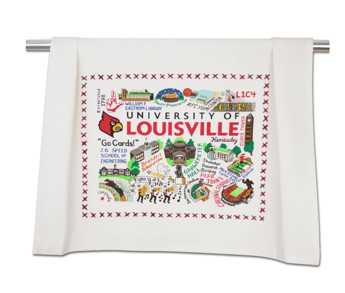 University of Louisville Dish Towel