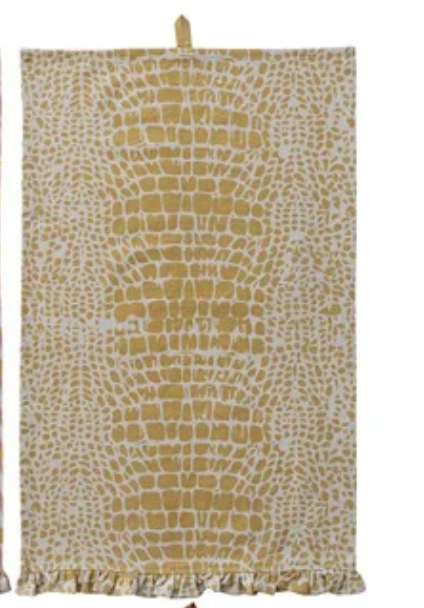 Animal Print Cotton Printed Towels