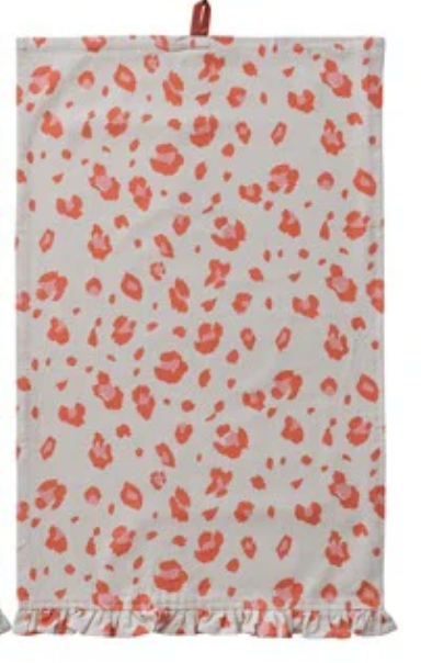 Animal Print Cotton Printed Towels