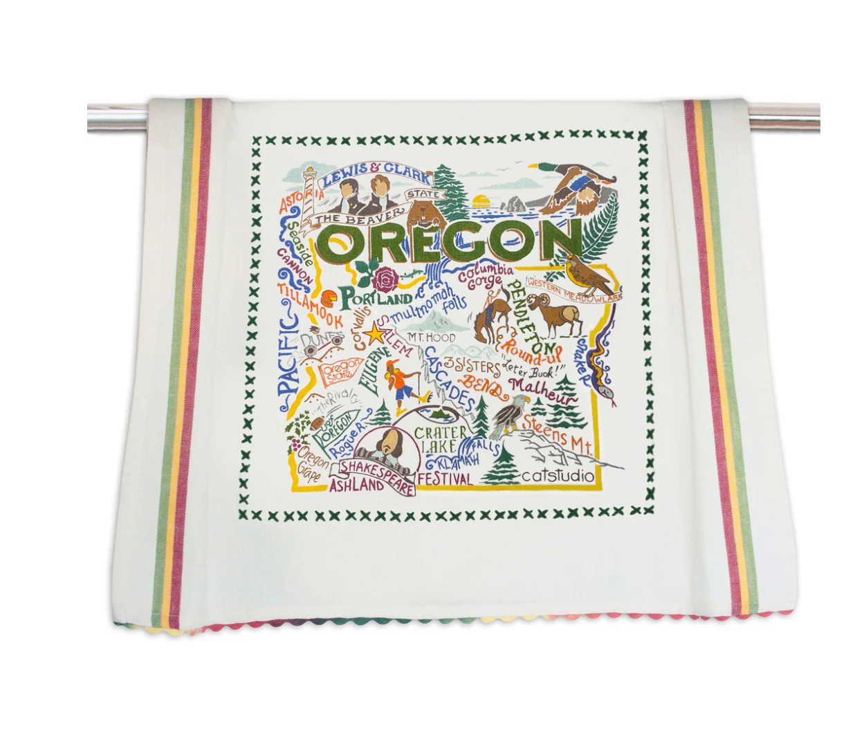 Oregon Dish Towel (Open Stock)