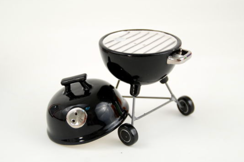 Black Barbeque Salt & Pepper Shaker Set