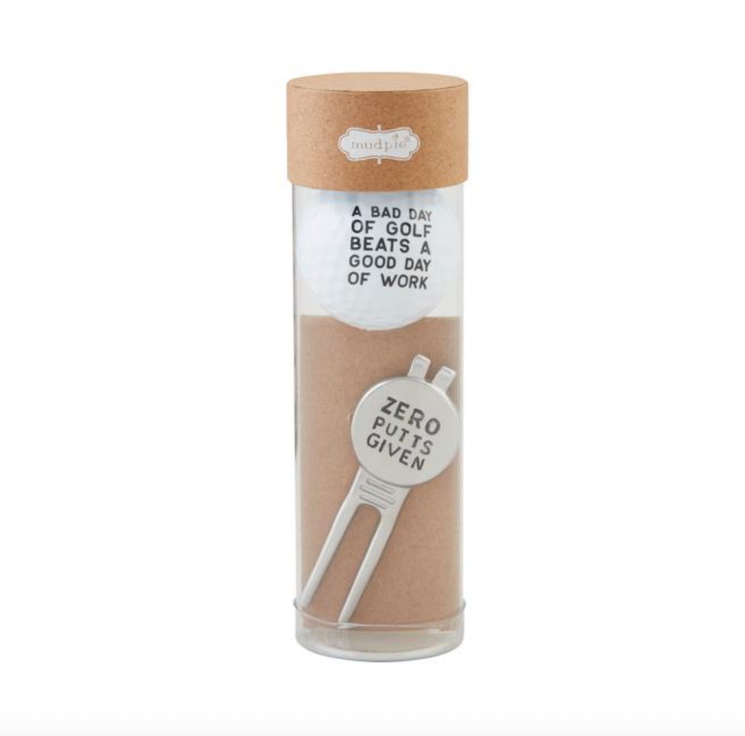 Golf Ball & Marker Set