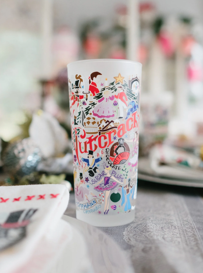 Nutcracker Drinking Glass Set