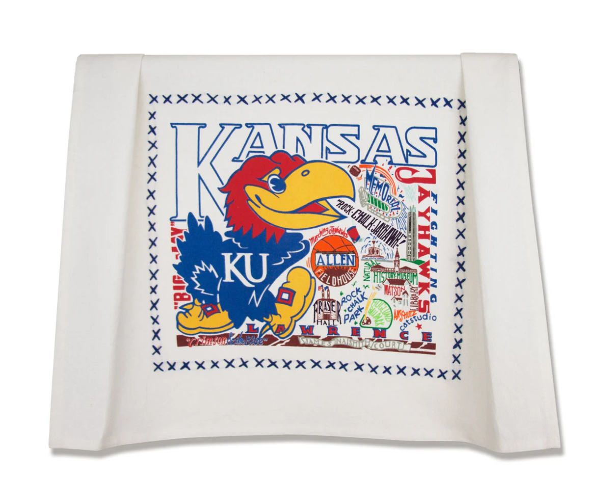 Kansas, University of Dish Towel