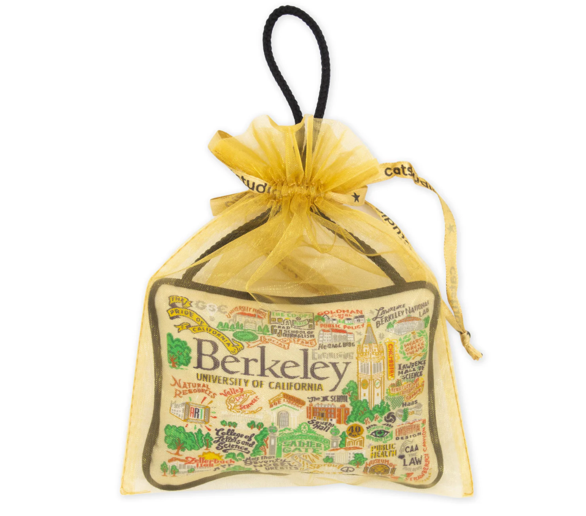Berkeley, University of California Mini Pillow Ornament