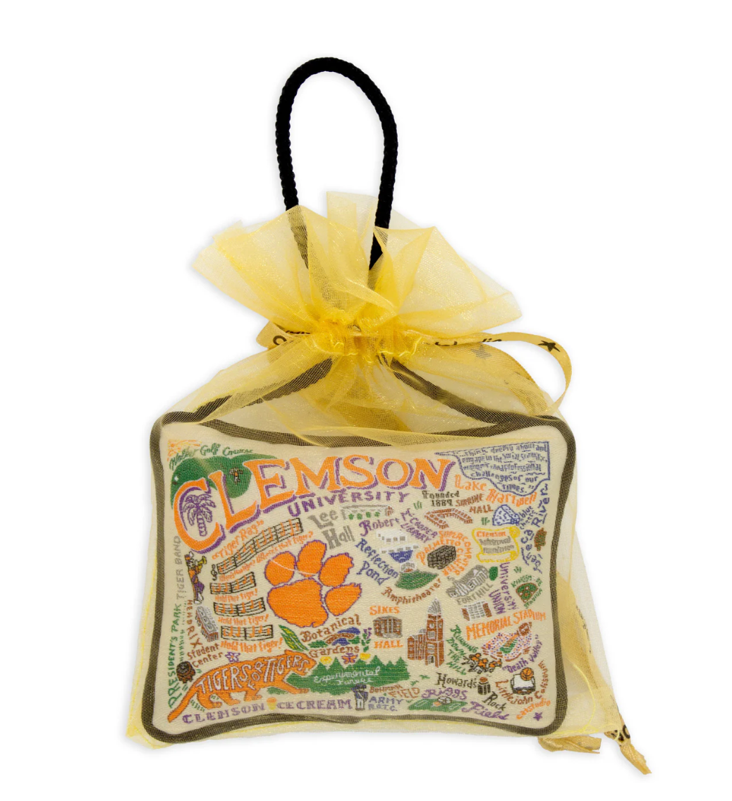 Clemson University Mini Pillow Ornament
