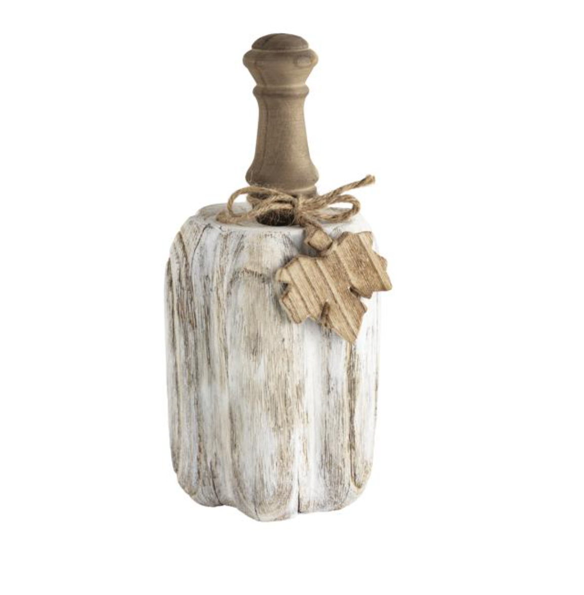 Medium Wood Baluster Pumpkin