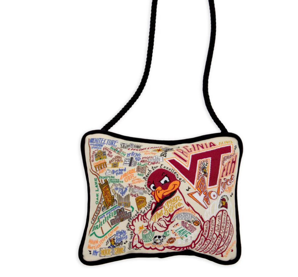 Virginia Tech Mini Pillow Ornament