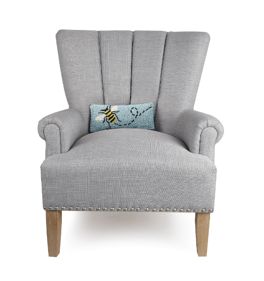 Bee Hook Pillow Small Lumbar - Veranda Cafe & Mercantile