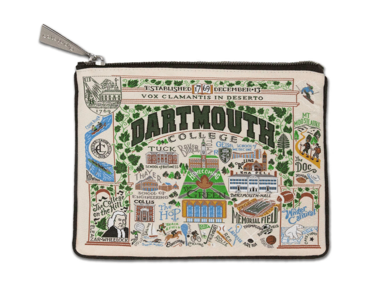 Dartmouth College Zip Pouch - Veranda Cafe & Mercantile