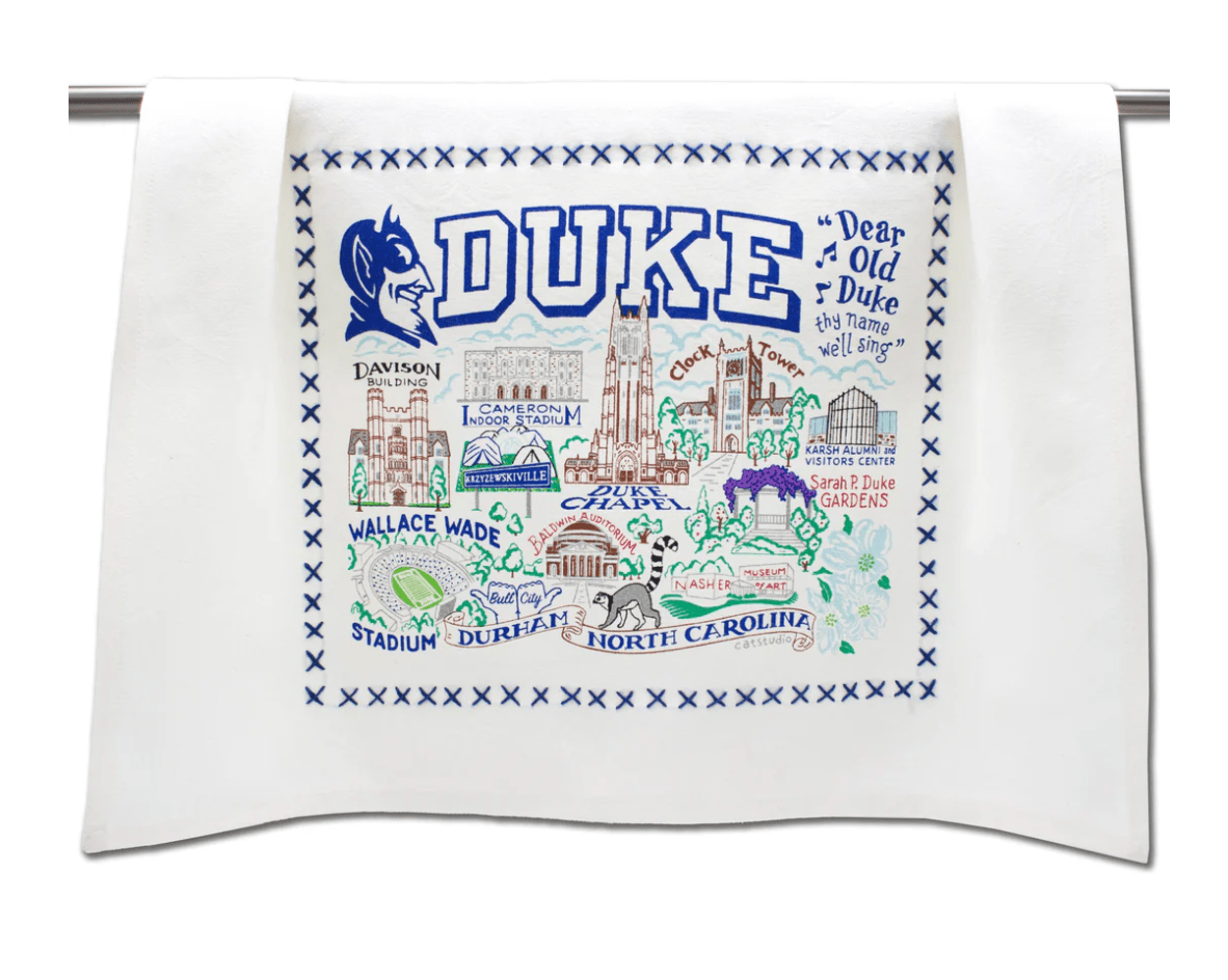 Duke University Dish Towel - Veranda Cafe & Mercantile