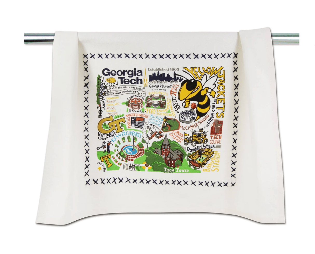 Georgia Tech Dish Towel - Veranda Cafe & Mercantile