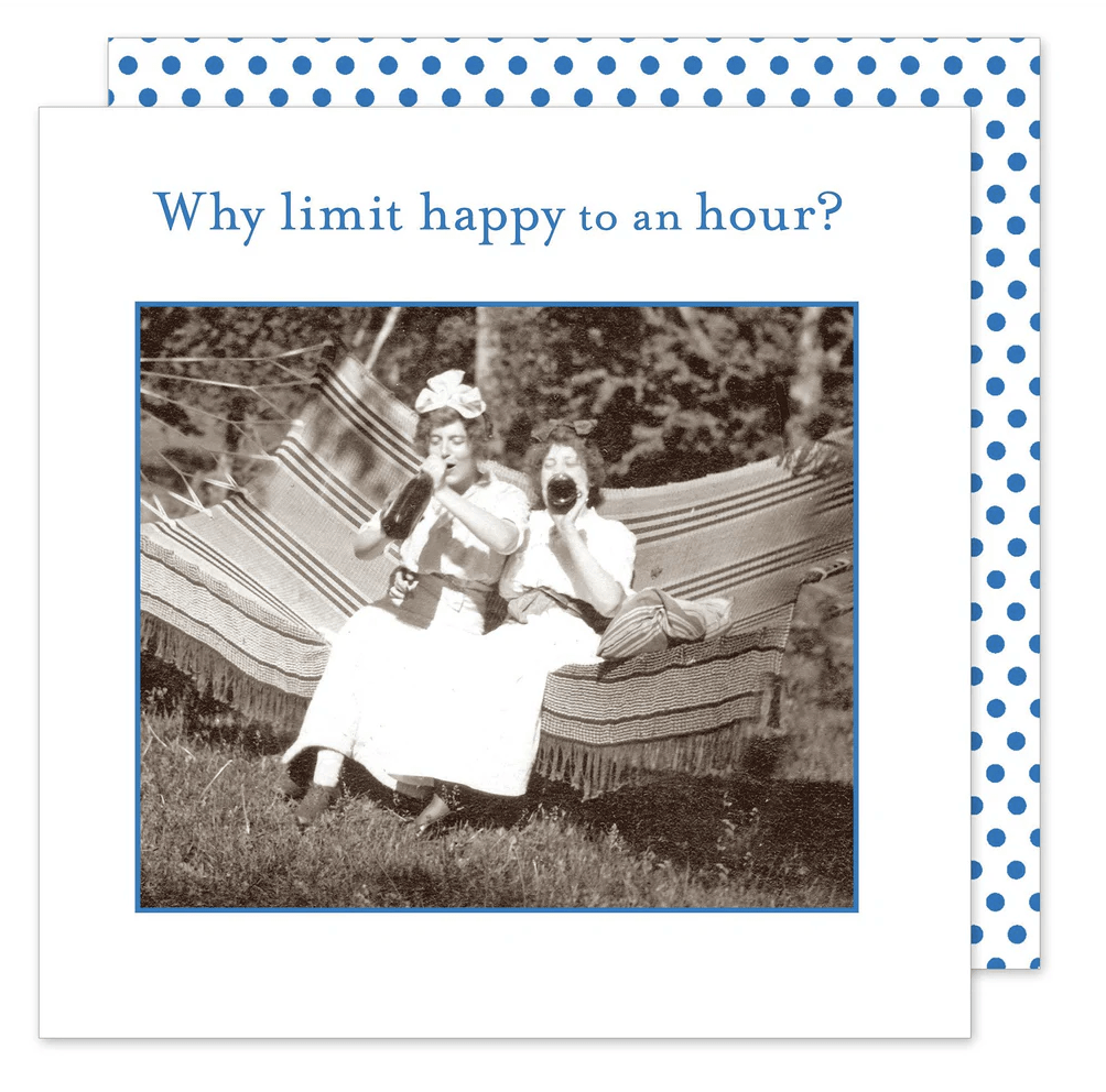 Happy Hour Beverage Napkins - Veranda Cafe & Mercantile