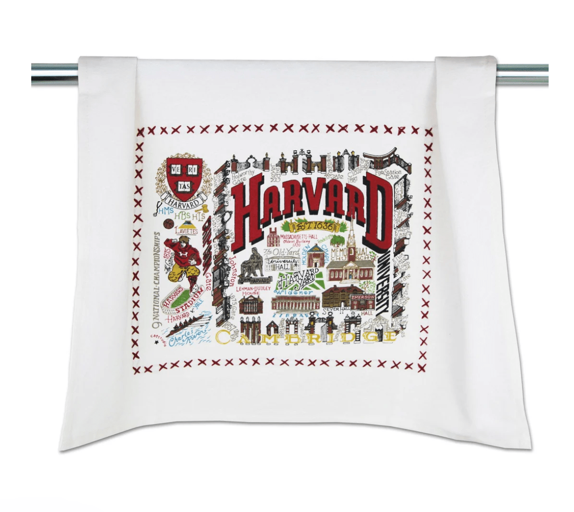 Harvard University Dish Towel - Veranda Cafe & Mercantile