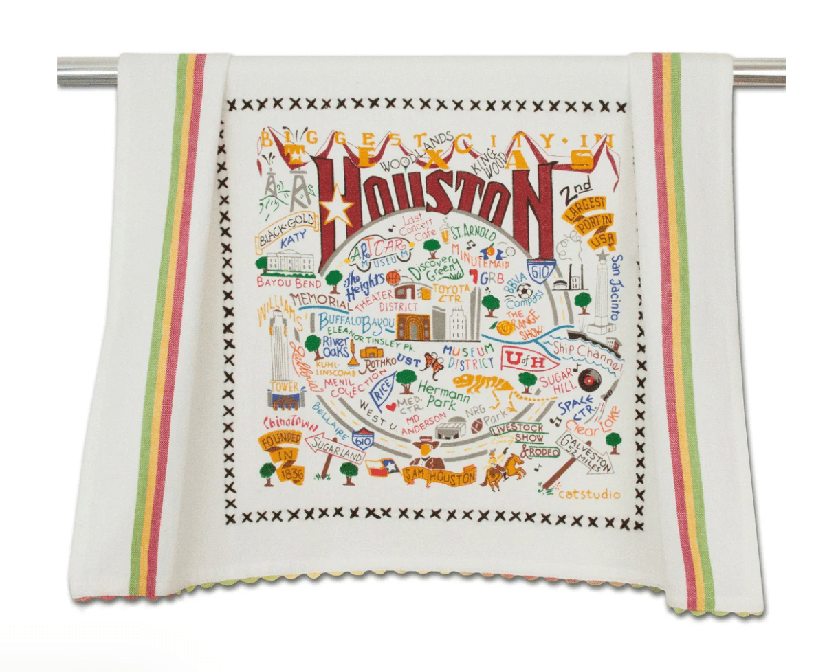 Houston Dish Towel - Veranda Cafe & Mercantile