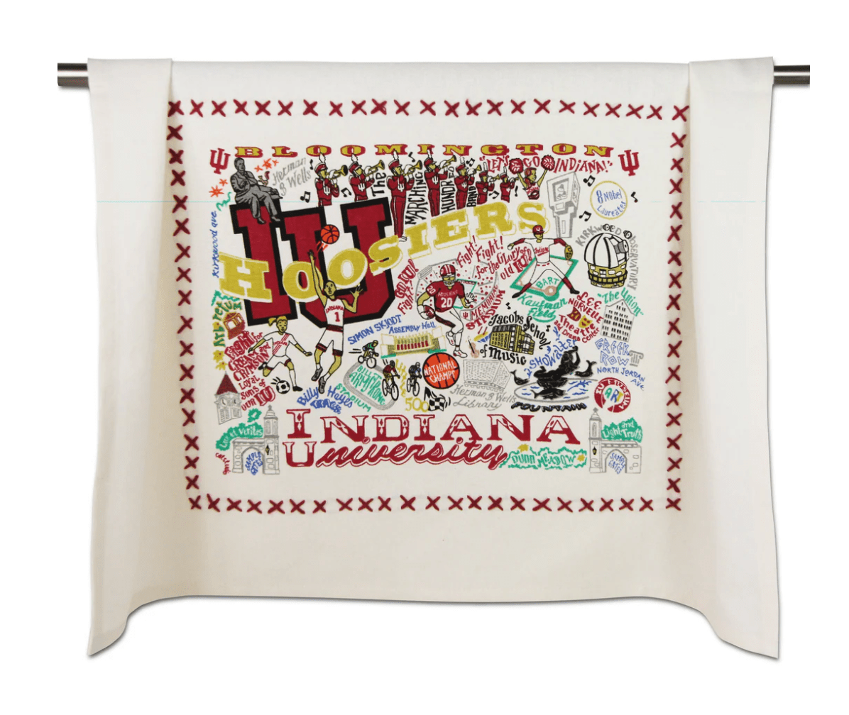Indiana University Dish Towel - Veranda Cafe & Mercantile