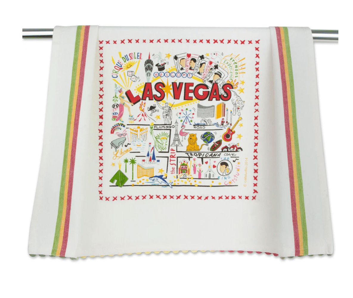 Las Vegas Dish Towel - Veranda Cafe & Mercantile