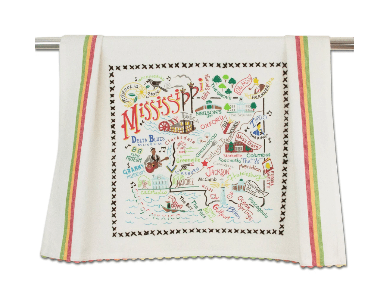 Mississippi Dish Towel - Veranda Cafe & Mercantile