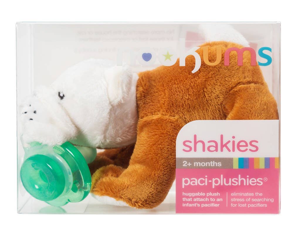 Paci - Plushies Shakies – Barkley Bull Dog - Veranda Cafe & Mercantile