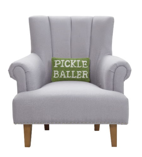 Pickle Baller Hook Pillow - Veranda Cafe & Mercantile