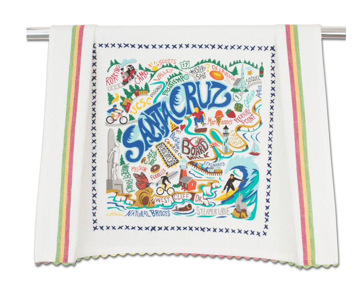 Santa Cruz Dish Towel - Veranda Cafe & Mercantile