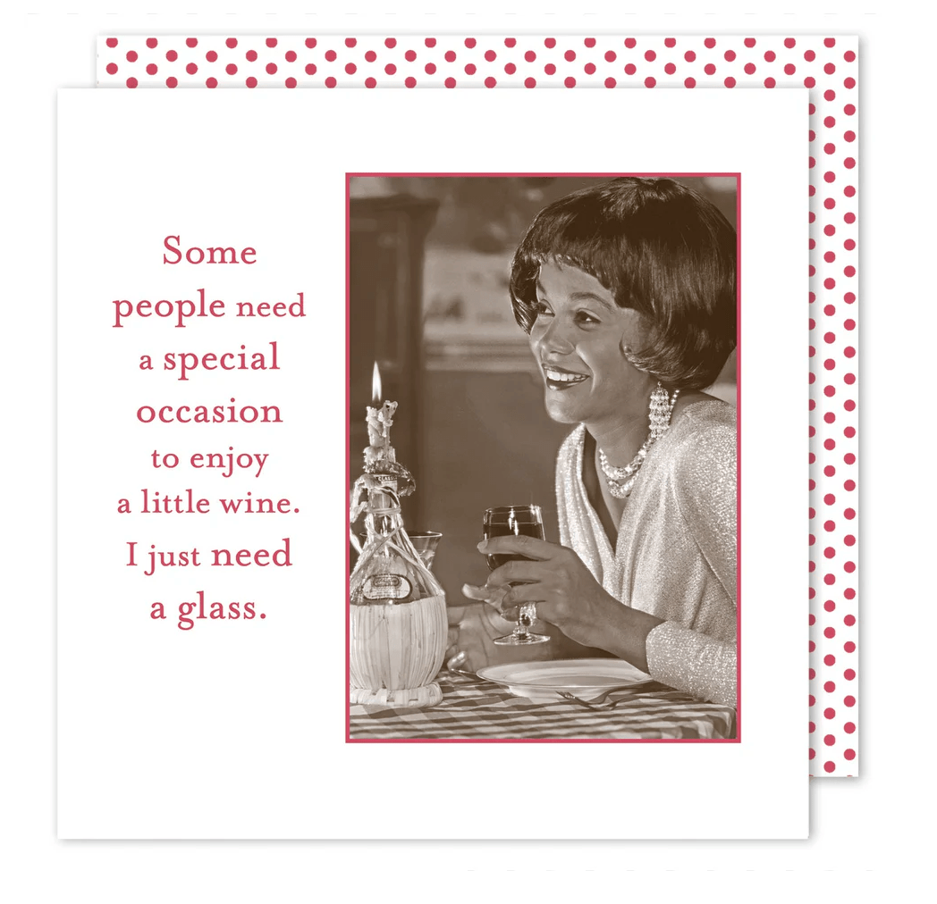 Special Occasion Beverage Napkin - Veranda Cafe & Mercantile