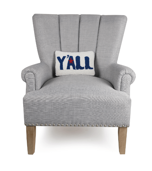 Texas Y'All Boots Hook Pillow - Veranda Cafe & Mercantile