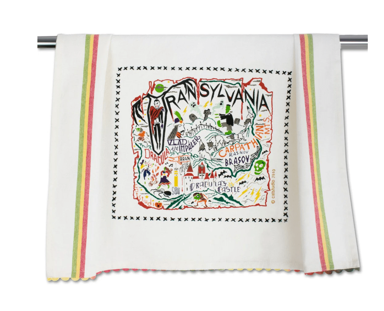 Transylvania Dish Towel - Veranda Cafe & Mercantile