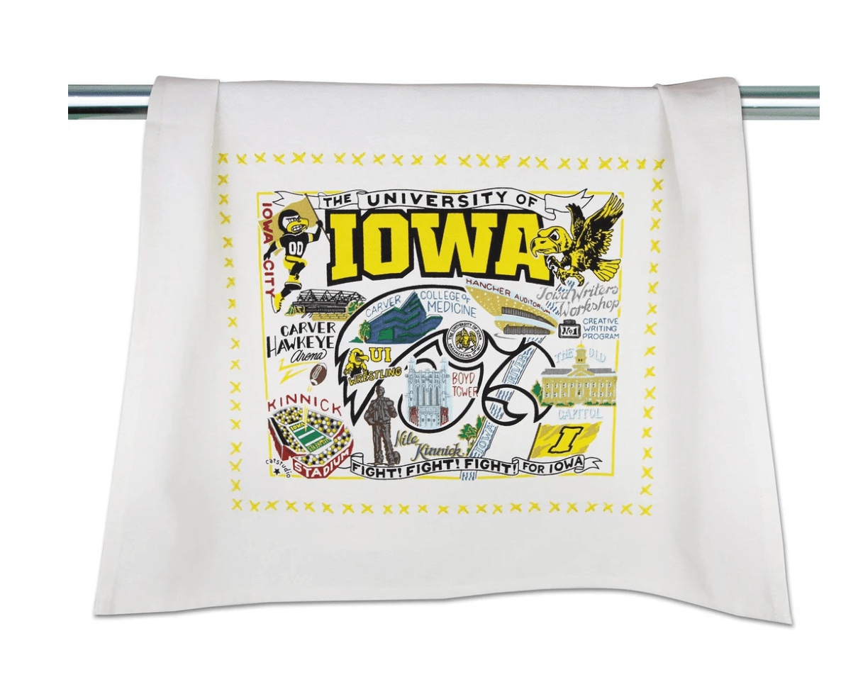 University of Iowa Dish Towel - Veranda Cafe & Mercantile