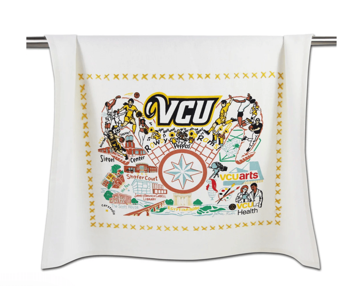 Virginia Commonwealth University (VCU) Dish Towel - Veranda Cafe & Mercantile