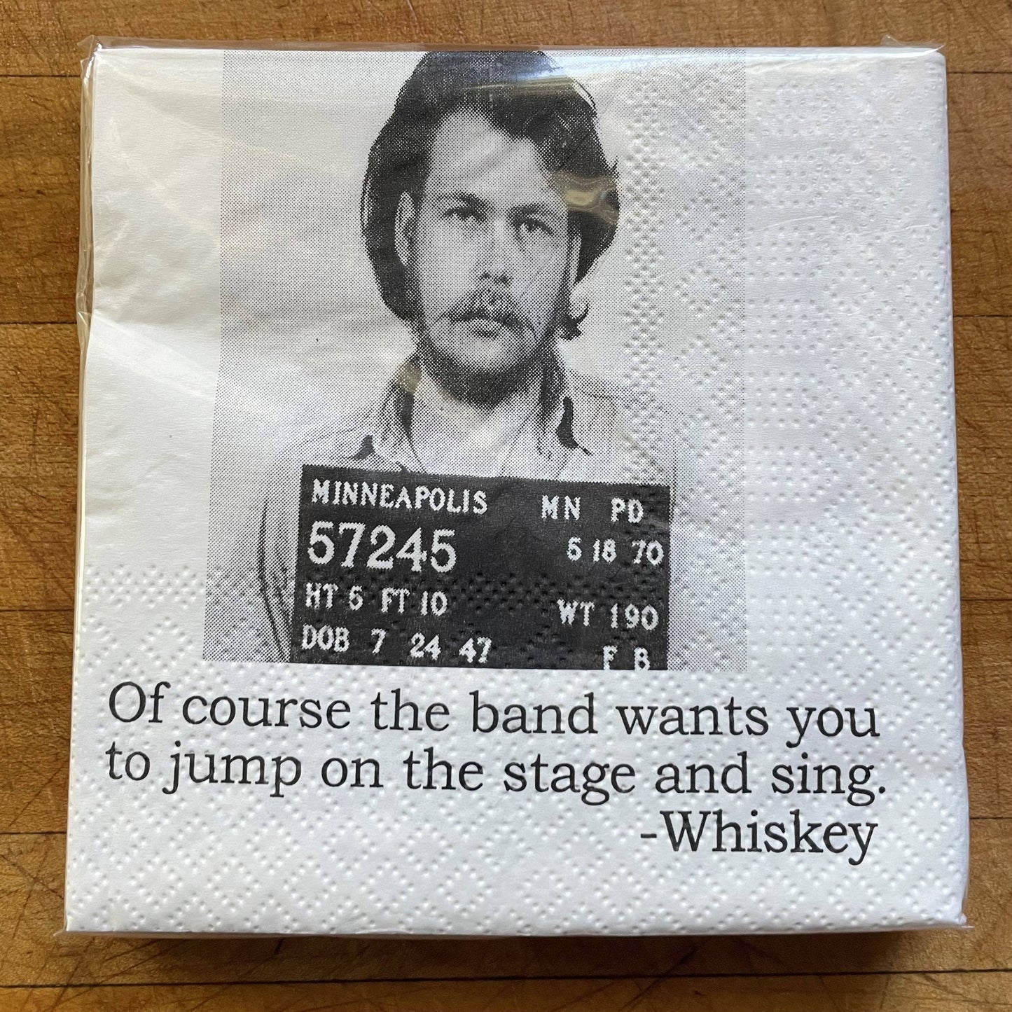 Of course the band wants you Cocktail Napkins