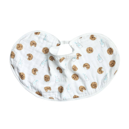 2 - in - 1 Burp Cloth Bib - Cookie Craze - Veranda Cafe & Mercantile