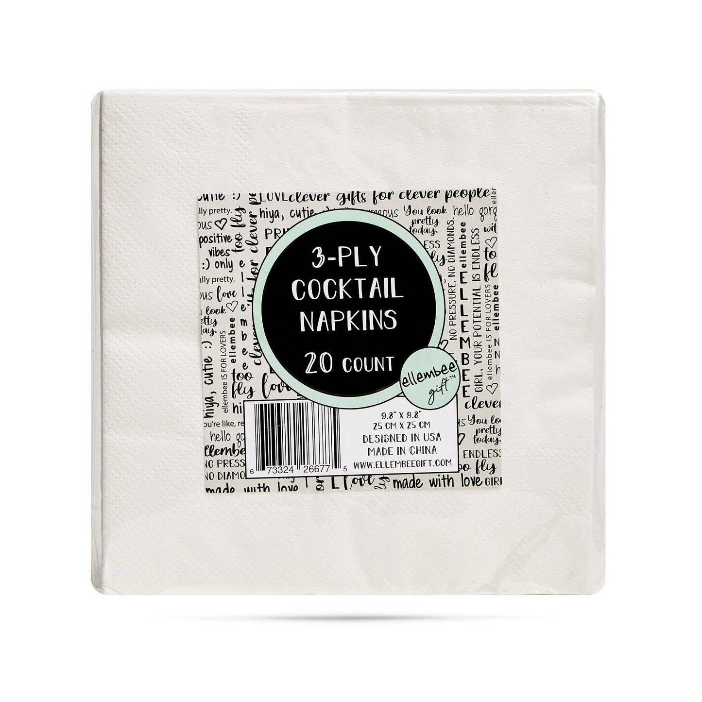 I'm dreaming of a white Christmas Cocktail Napkins