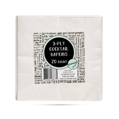 I'm dreaming of a white Christmas Cocktail Napkins