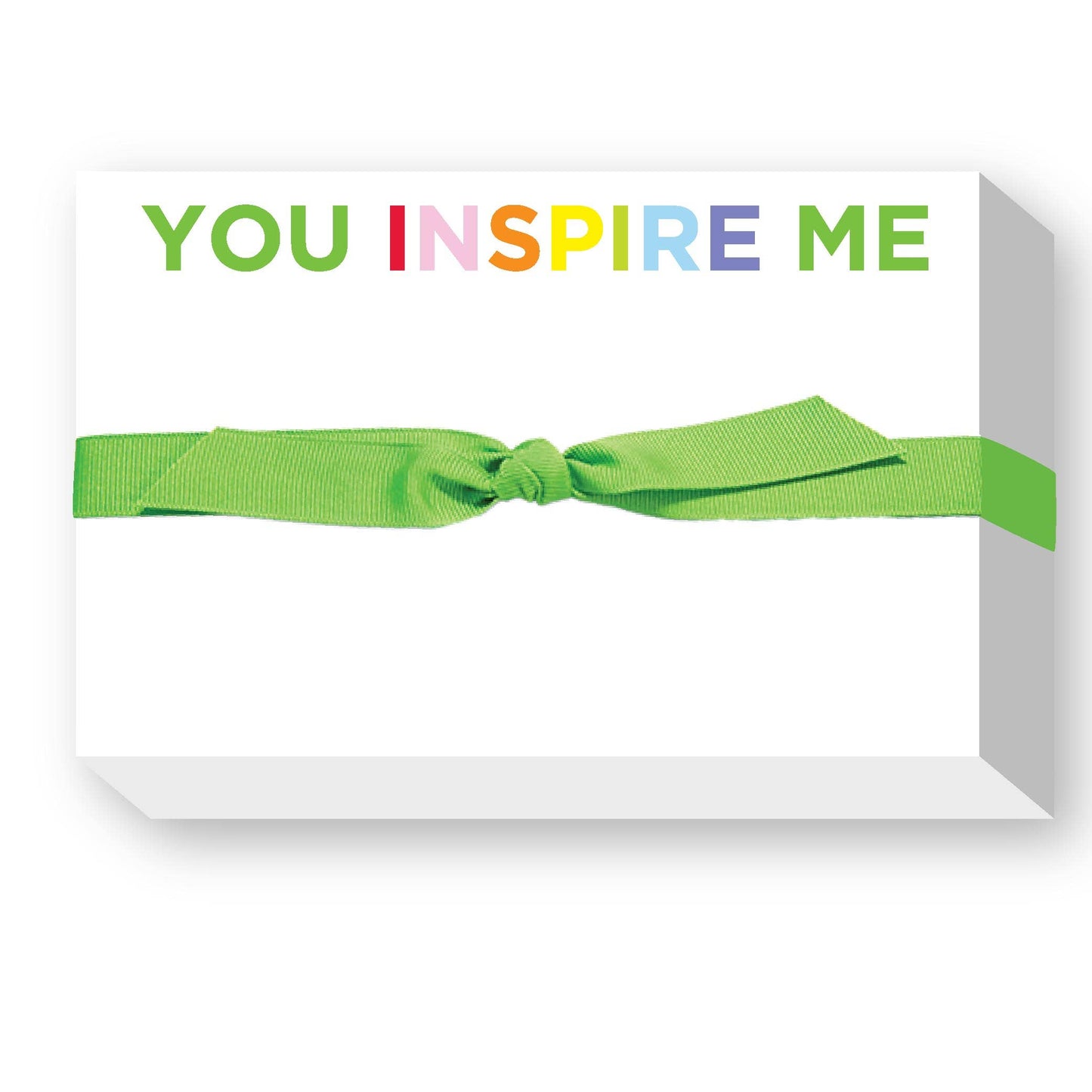 YOU INSPIRE ME BIG & BOLD NOTEPAD