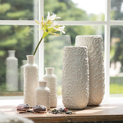 Textured Bottle Vase
