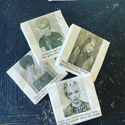 Apparently, rock bottom Cocktail Napkins