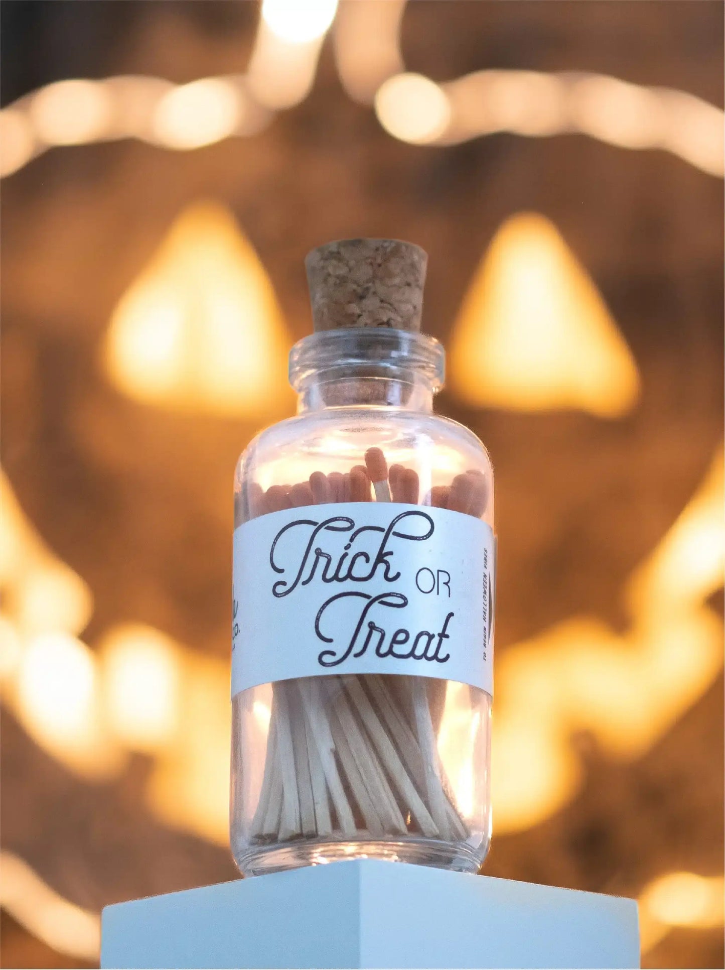 Apothecary Vintage Halloween Trick or Treat Matches