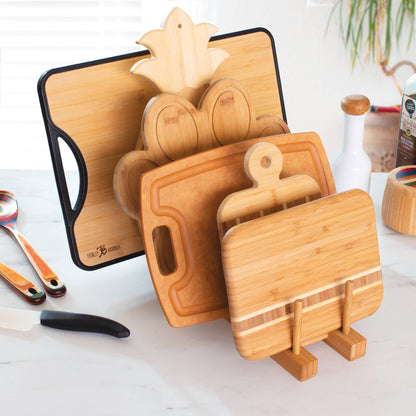 7 Slot Bamboo Rack - Veranda Cafe & Mercantile