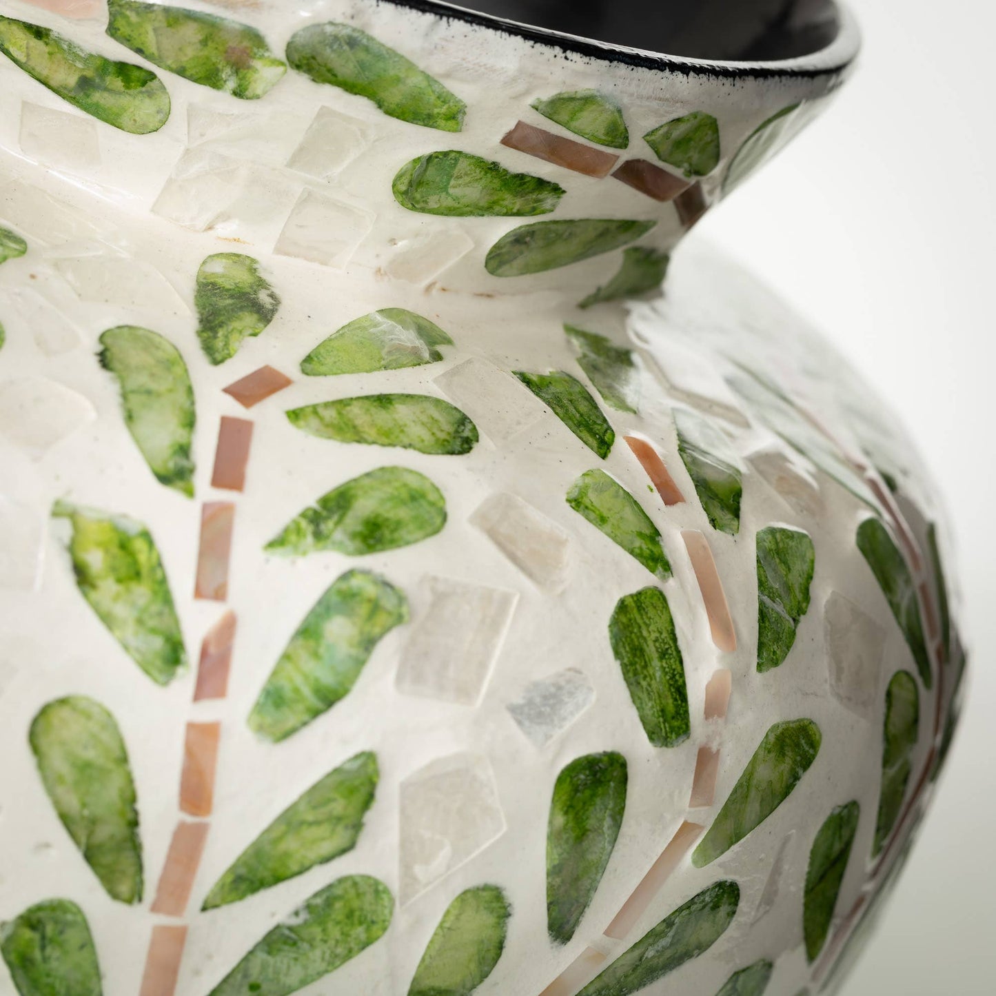 Leaf Pattern Bouquet Vase