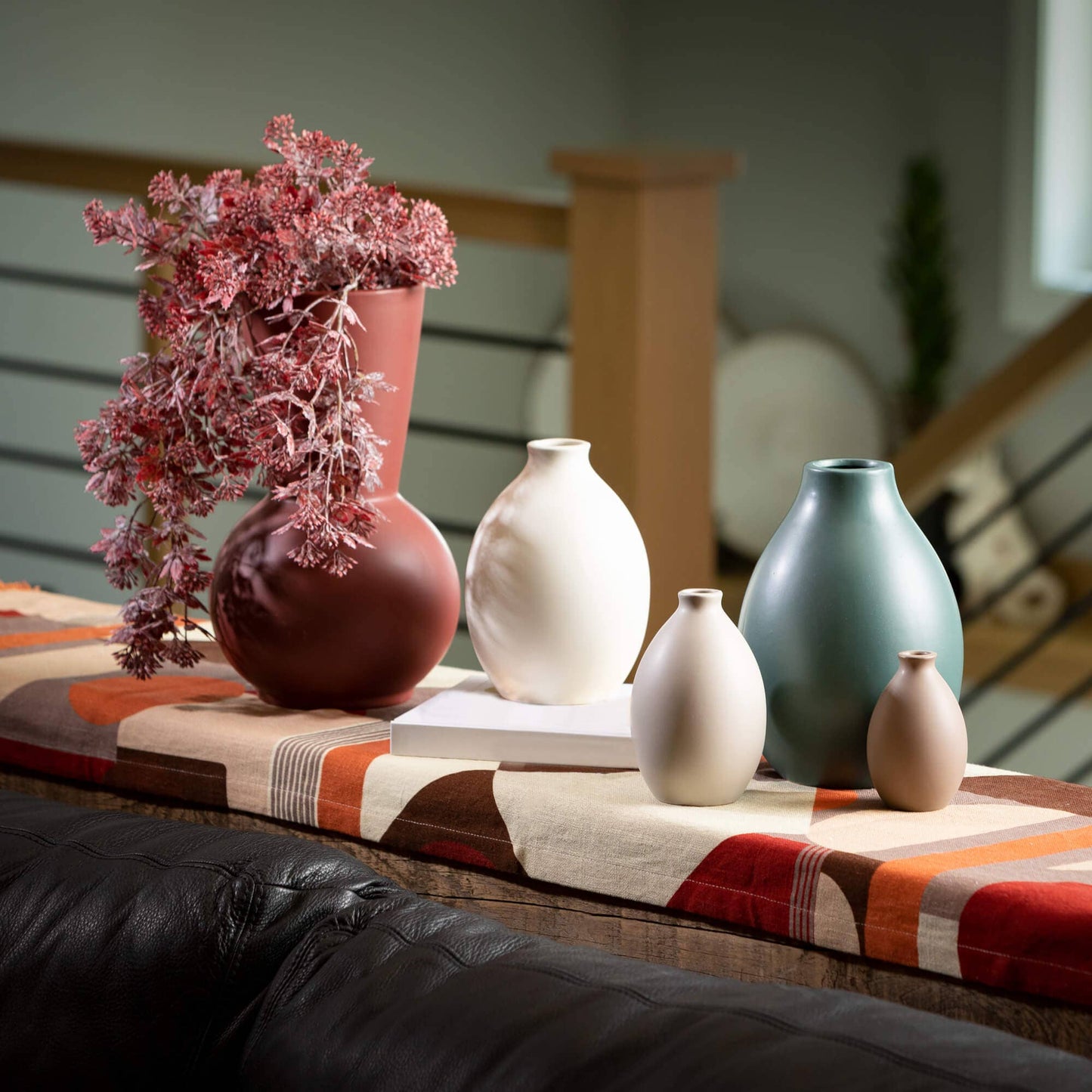 Matte Teardrop Vase