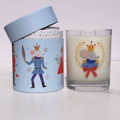 Mouse King  11oz Soy Holiday Candle - Peppermint Marshmallow